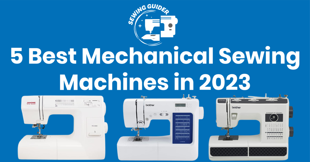 5 Best Mechanical Sewing Machines in 2023-18