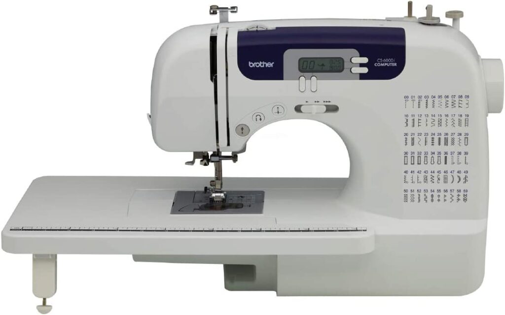 Brother-Sewing-and-Quilting-Machine-CS6000i-60-Built-in-Stitches-2.0-LCD-Display-Wide-Table-9-Included-Sewing-Feet