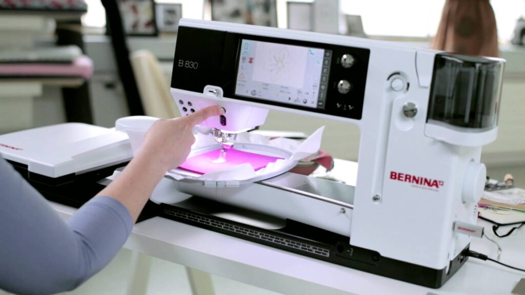 Bernina sewing machine user