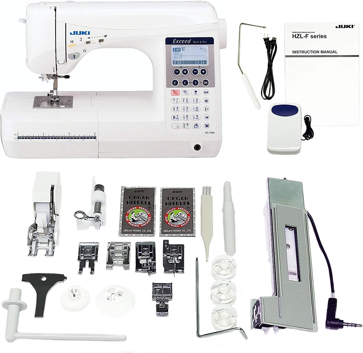 Juki HZL-F400 Exceed Series Computer Sewing Quilting Machine