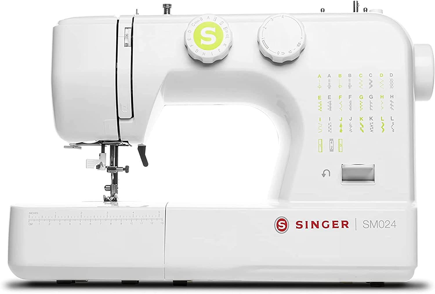 SINGER SM024 Sewing Machine With Included Accessory Kit, 24 Stitches, Simple & Great For Beginners