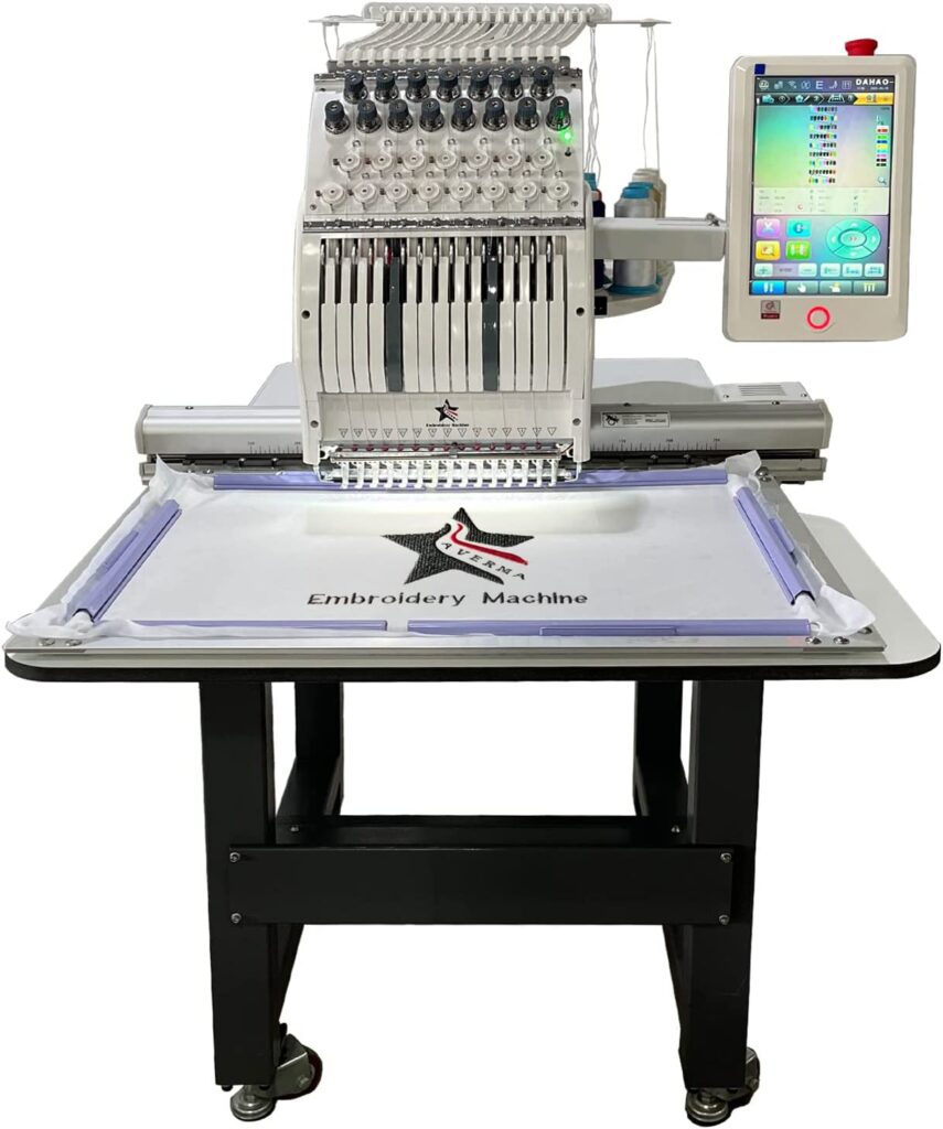 AVERMA 15 Needles Computerized Embroidery Machine