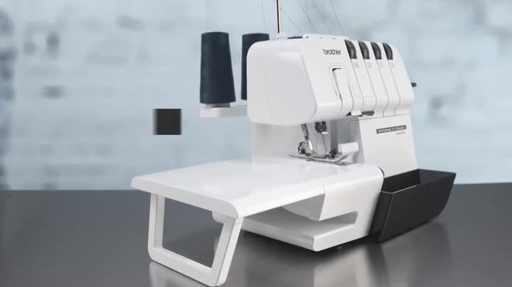 Brother ST4031HD Serger, Strong & Tough Serger, 1,300 Stitches Per Minute, Durable Metal Frame Overlock Machine, Large Extension Table, 3 Included Accessory Feet