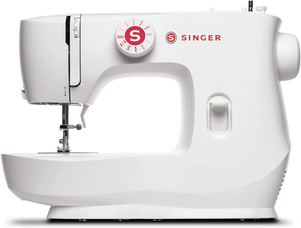 SINGER MX60 Sewing Machine With Accessory Kit & Foot Pedal - 57 Stitch Applications - Simple & Great for Beginners