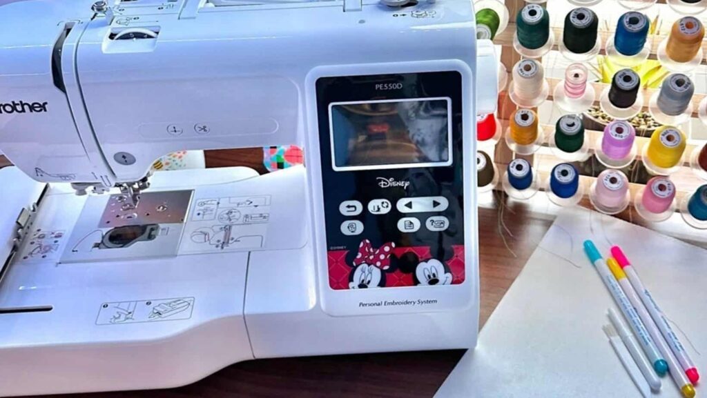 Brother Embroidery Machine, PE550D, 125 Built-in Designs Review