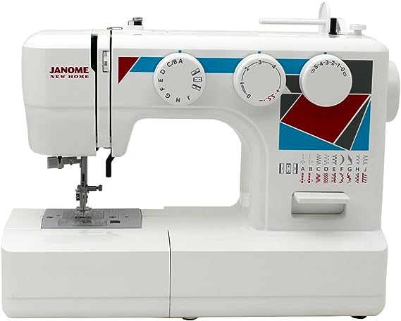 Janome MOD-19 Easy-to-Use Sewing Machine with 19 Stitches