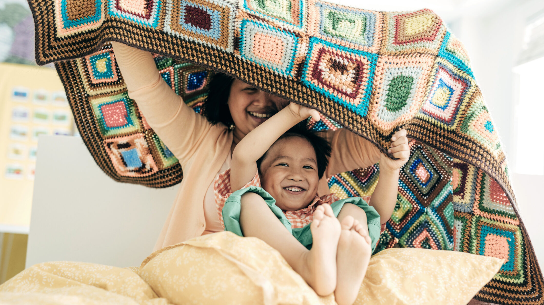 Wash A Crochet Blanket